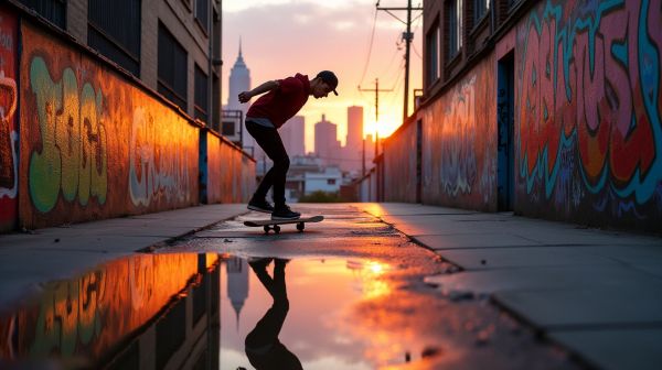 Comment le skate incarne l'art et la culture populaire aujourd'hui